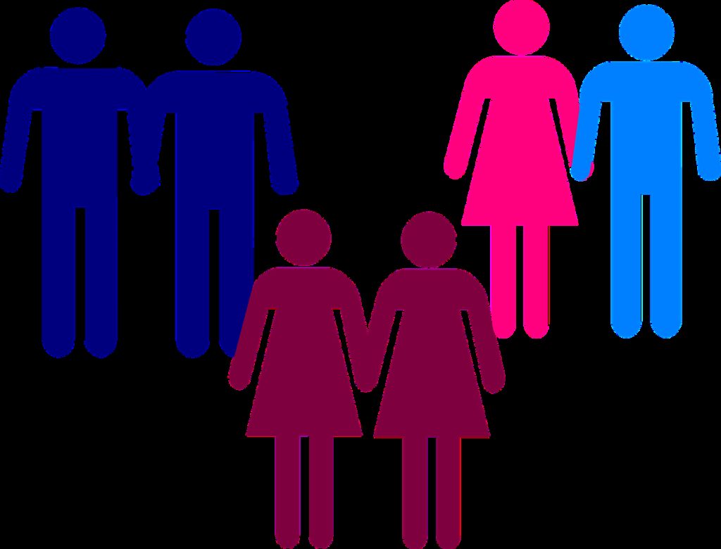 couples, pictogram, gay